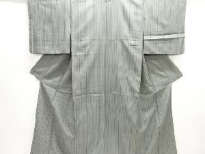 縞模様小紋着物